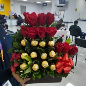 Rosas y chocolates